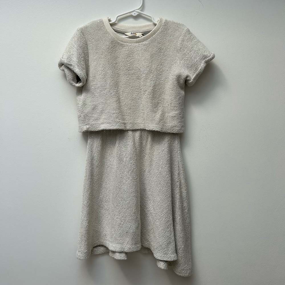 Little Eleven Paris sparkle terry dress size 8